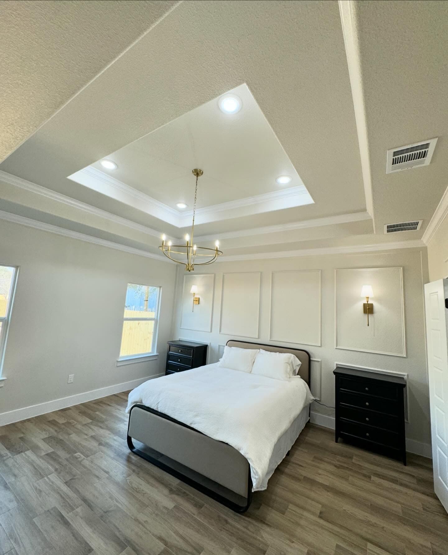 Interior room makeover with professional painting finish